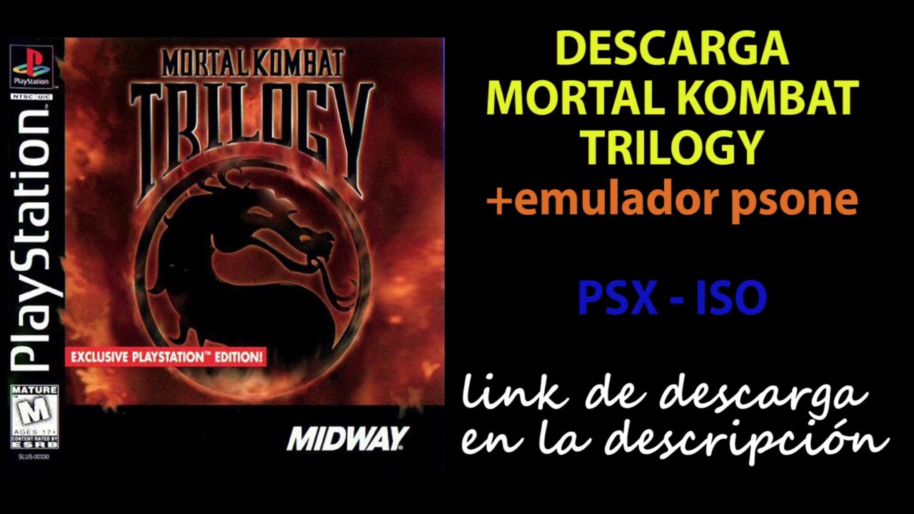 mortal kombat trilogy ps1 iso