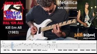 Metallica Metal Militia Kirk Hammett Guitar Solo (With TAB)