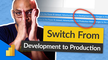 Switch a Power BI Report