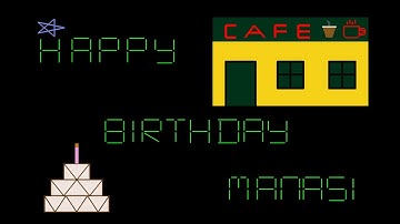 Manasi Birthday | Render Group RTR 6.0 | GLUT