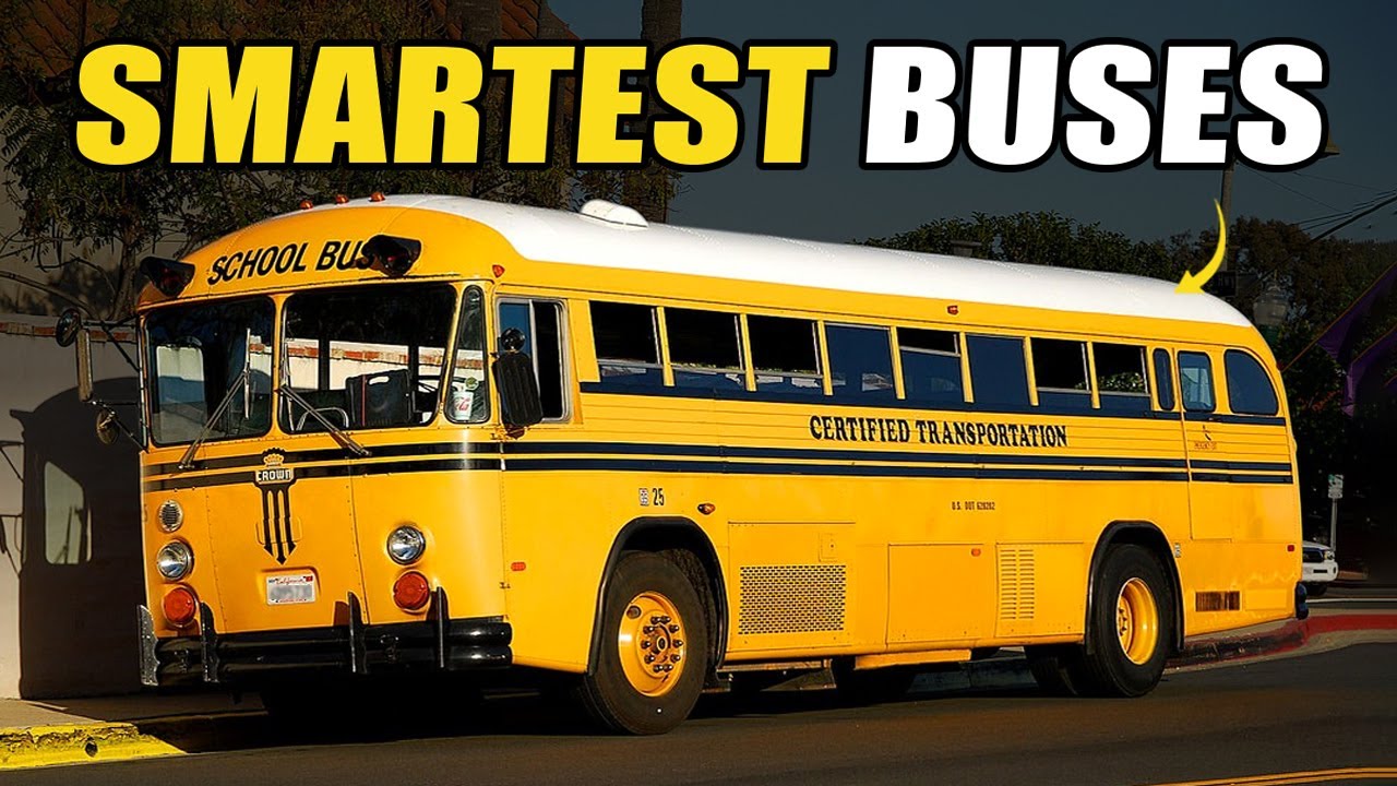 Worst Bus Design 10 Smartest Bus Designs Nobody Noticed – Did You Know? - YouTube