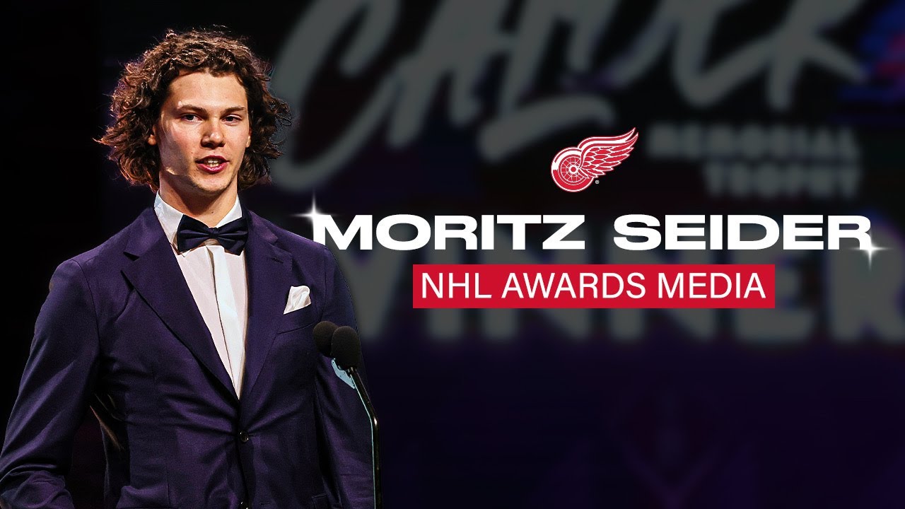 Detroit Red Wings news: Moritz Seider named Calder Trophy finalist