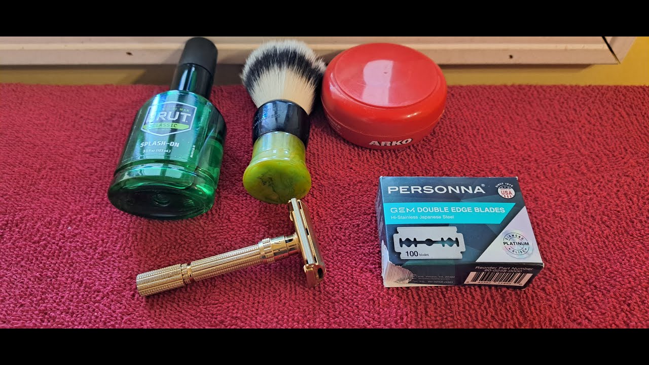 Бритье в винтажном стиле - Gillette 1961 Aristocrat Slim Adjustable