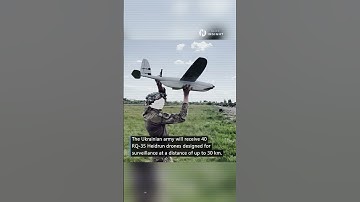 Germany provides Ukraine with RQ 35 Heidrun reconnaissance drones