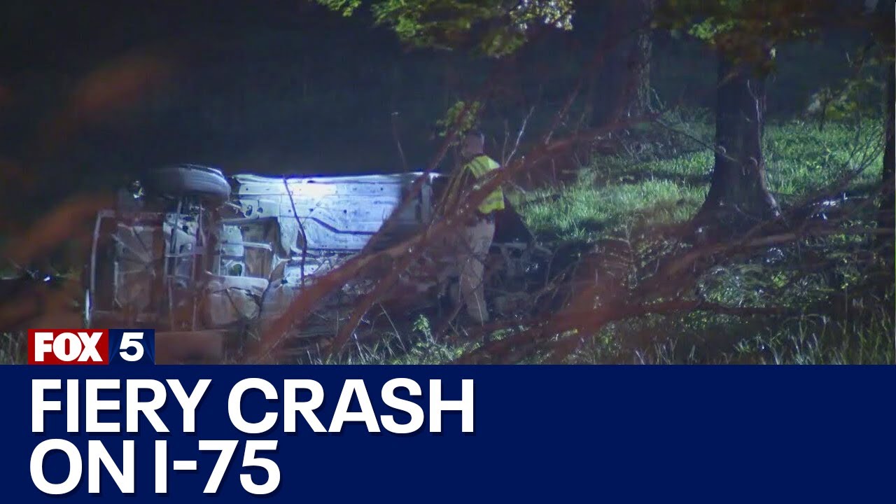 Four people killed in fiery I-75 crash | FOX 5 News - YouTube
