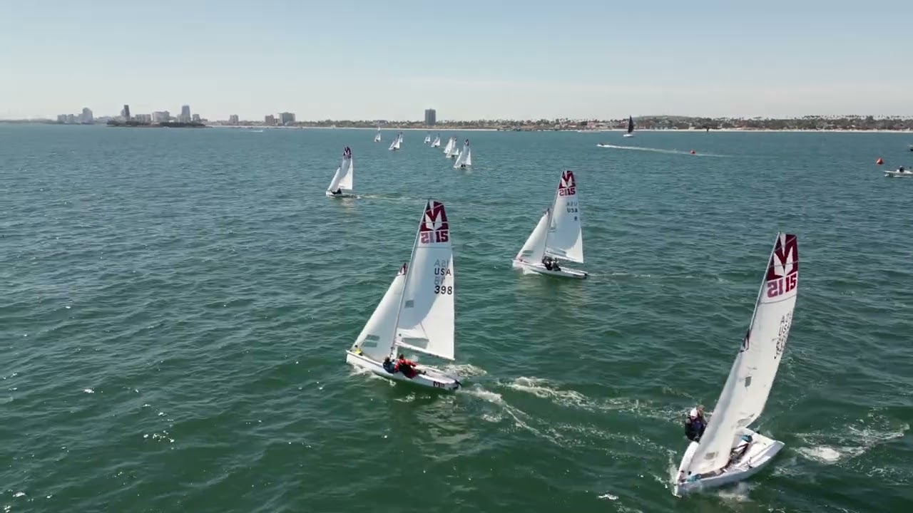 2023 LBRW   Day 2 Saturday   Race 5   Melges 15 start