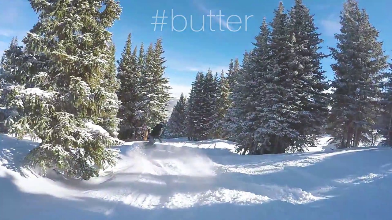 Snowboarding Parsenn Bowl "Butter" | Winter Park Colorado