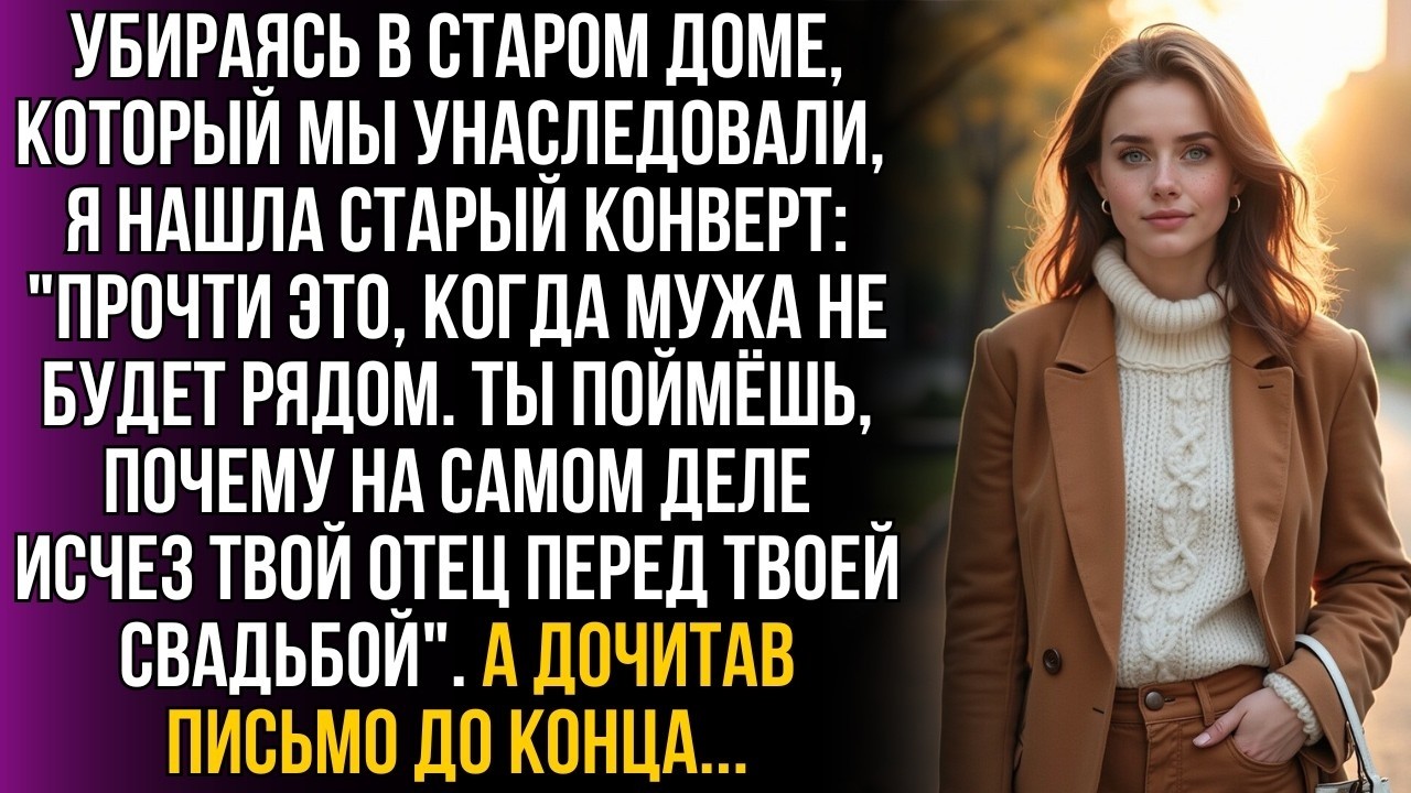 В унаследованном доме я нашла письмо про отца  Пр