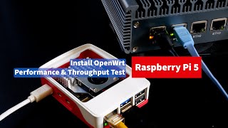 Raspberry Pi 5 - OpenWrt Install & Performance Test