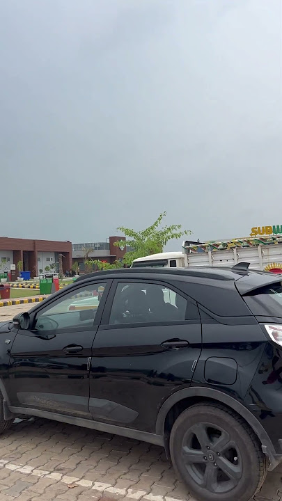 Mc Donald’s on the Mumbai express way with view of Aravalli#rain #longdrive #mumbaiexpressway#travel