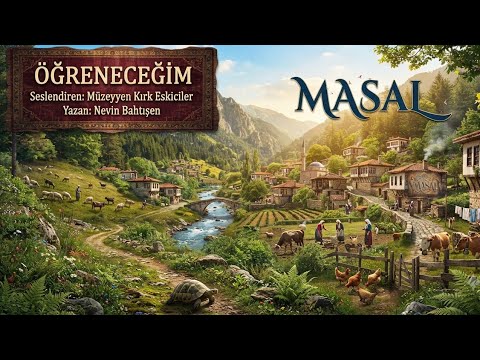 ÖĞRENECEĞİM /  Masal -  Seslendiren: Müzeyyen Kırk Eskiciler - Yazan: Nevin Bahtışen 