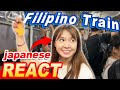 Japanese Girl Tries To Take a Filipino Train For the First Time!