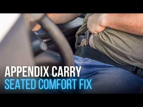 Why Appendix Carry Hurts When You Sit Down