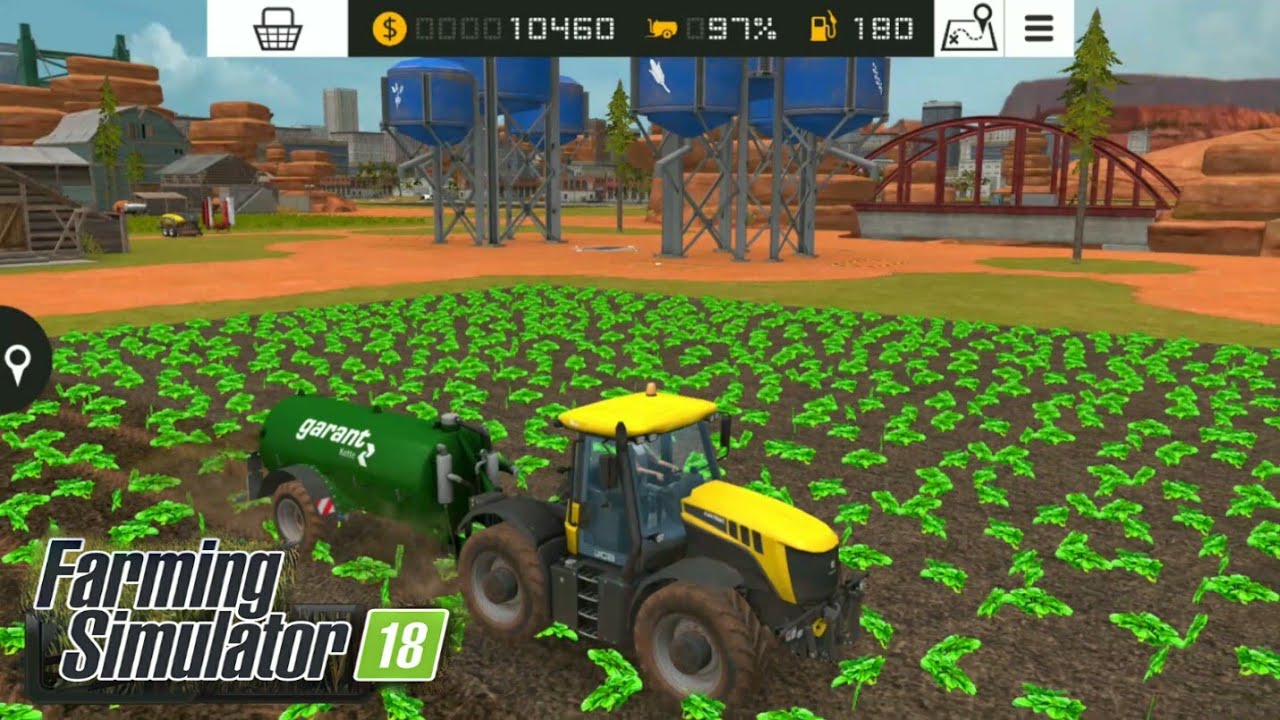 Fs18 Farming Simulator 18 Biyogaz Tesisinden Gubre Almak To Take Fertilizer From Biogas Plant By Mobil
