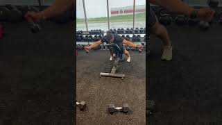 Prone Rear Deltoid with Thumbs up