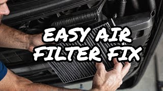 Why You Should Replace Your Cabin Air Filter (Toyota Sienna)