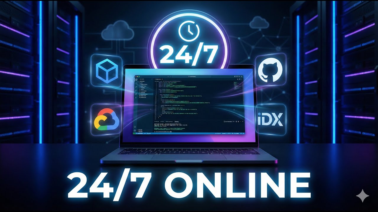 How to Keep CodeSandbox & Google IDX Online 24/7 (Step-by-Step Guide)