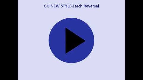 GU Latch & Deadbolt Latch Reversal