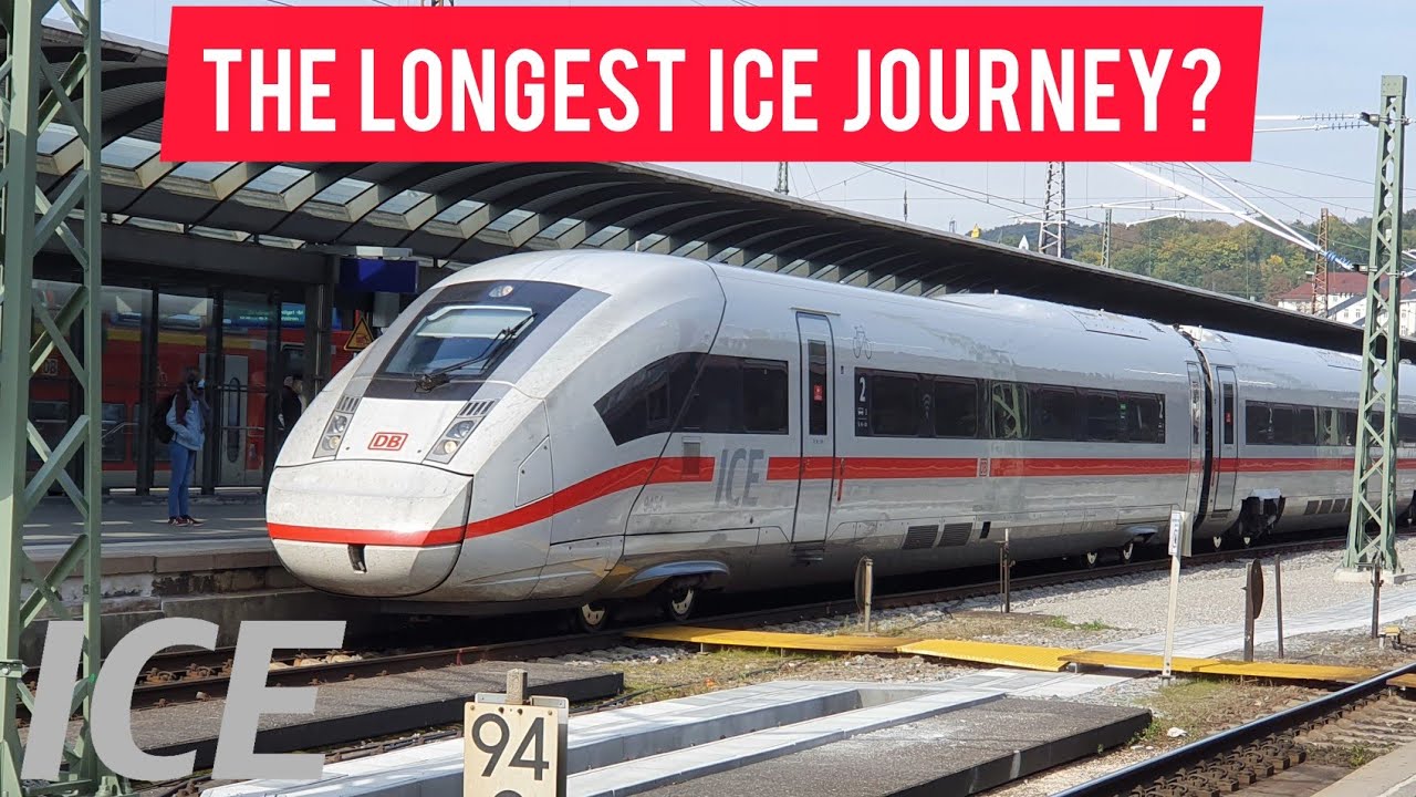 Ice 693 THE LONGEST ICE JOURNEY? | Berlin to Ulm by ICE 693 | TRAVEL REPORT ...