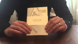 Coyuchi Sheets Welcome Packet