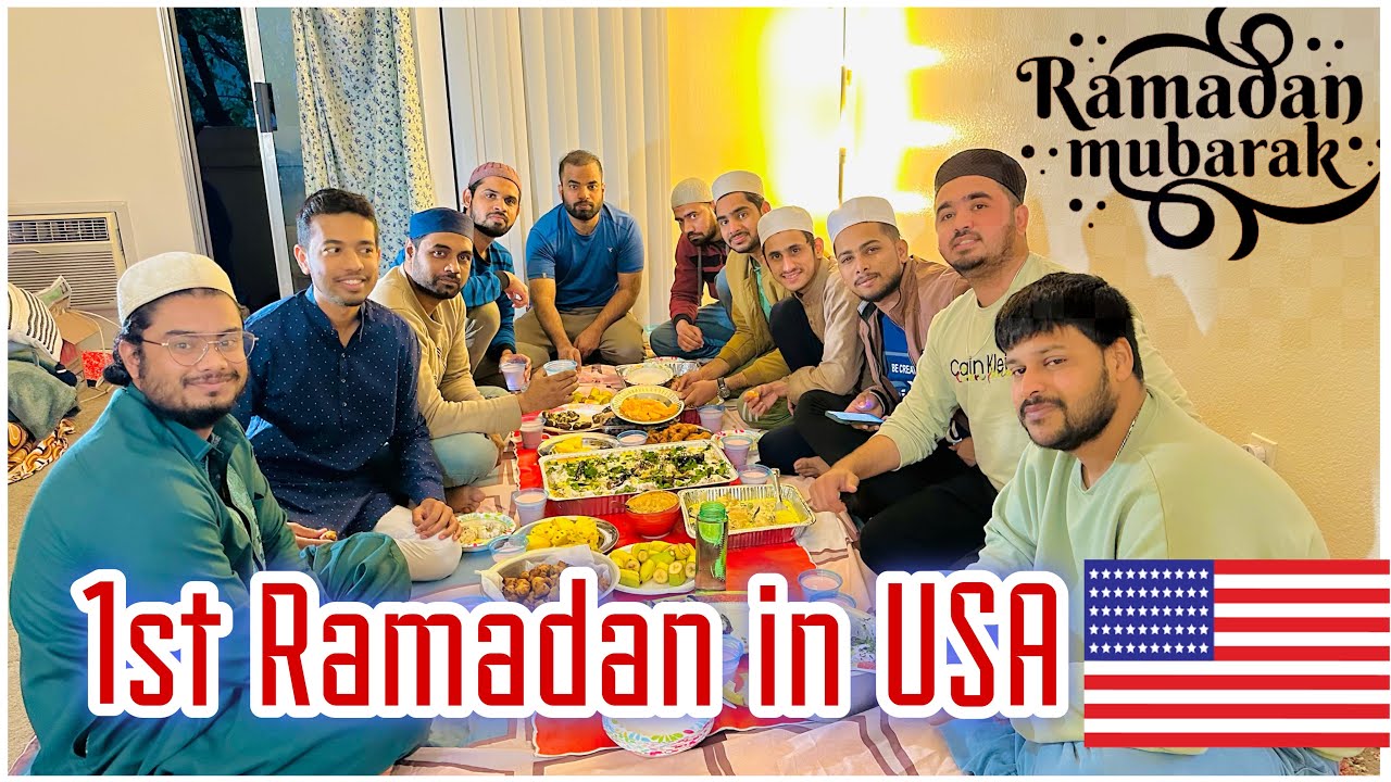 1st Ramadan in USA 🇺🇸 Ramadan Mubarak 🤲 iftar at Home YouTube