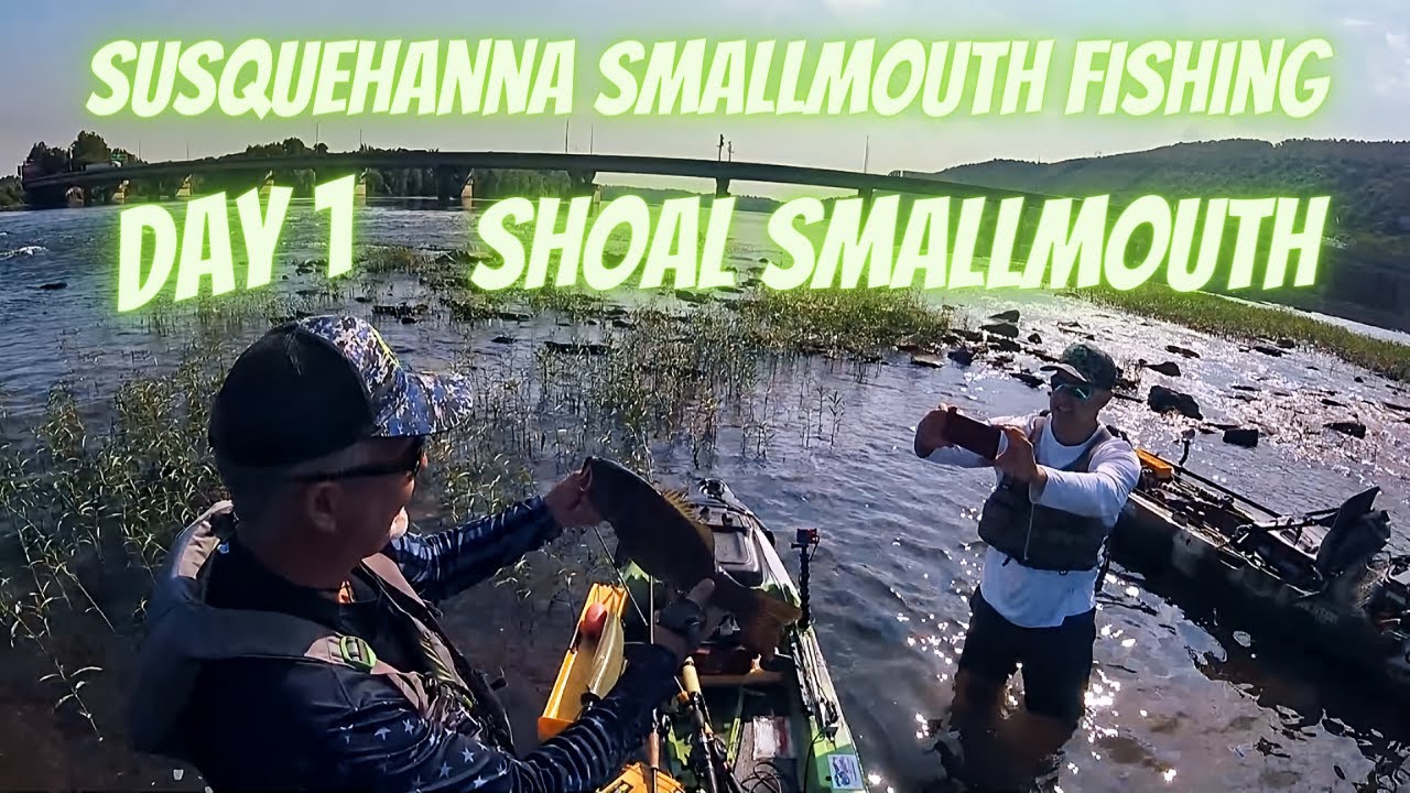 Susquehanna Smallmouth Bass Fishing | Day 1 | Shoal Smallmouth