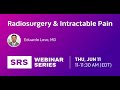 Radiosurgery and Intractable Pain