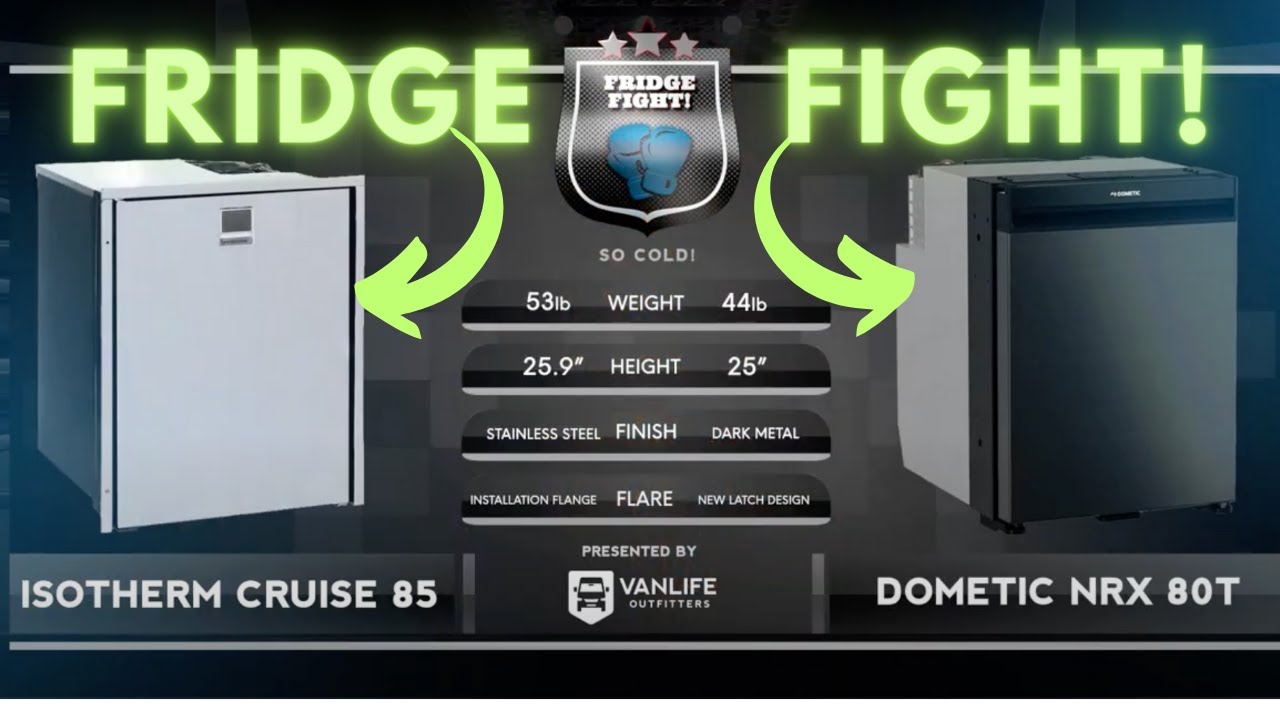 FRIDGE FIGHT! Isotherm Cruise 85 Vs. Dometic NRX 80T YouTube