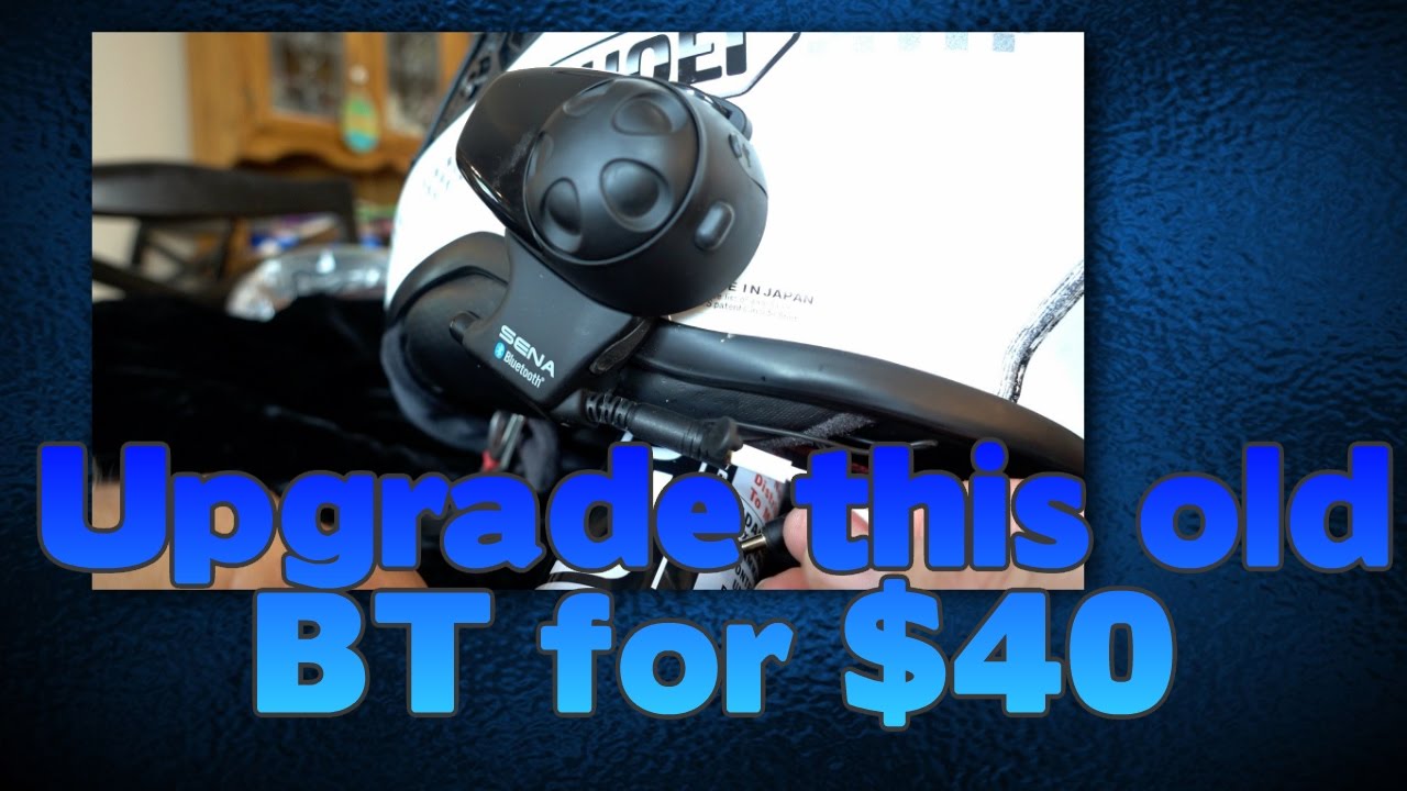 Old SENA SMH10 Helmet Bluetooth 