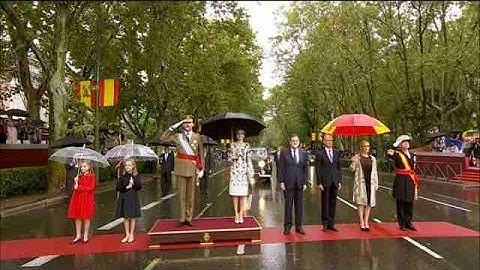 The King and Queen preside over the first October 12th with a caretaker government and no opposit...
