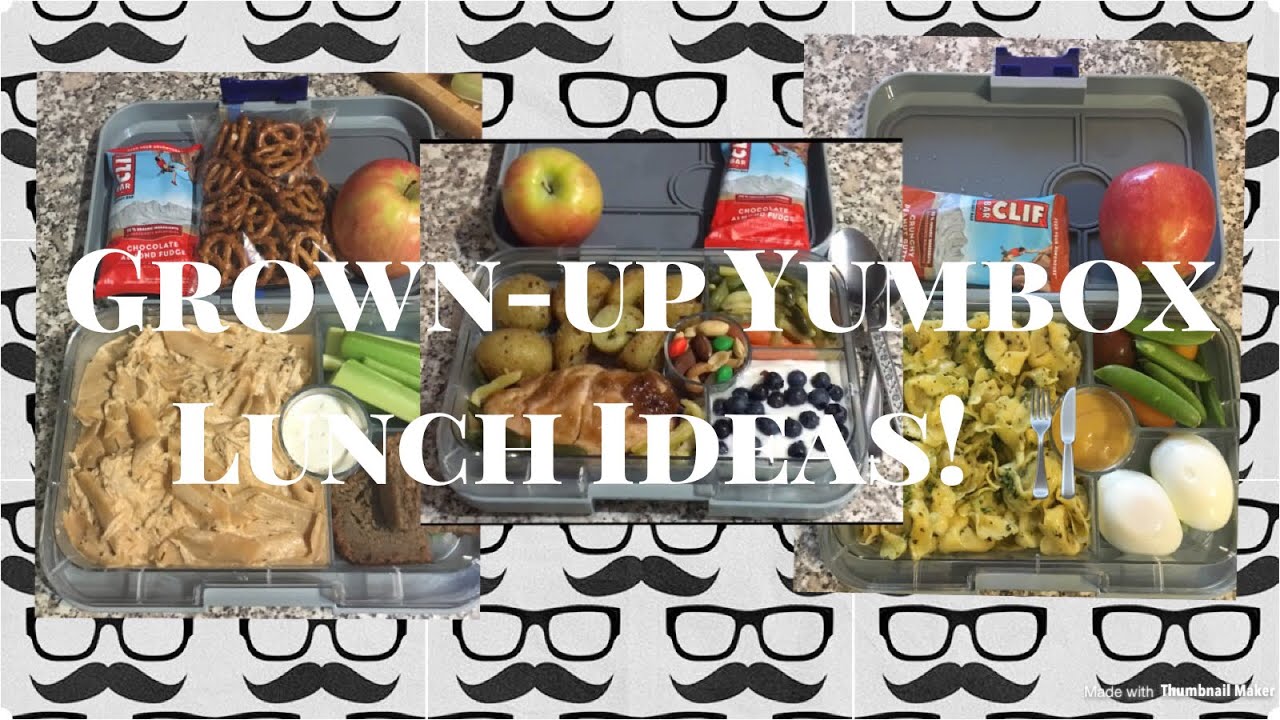 Yumbox, Goodbyn and Thermos Lunch Ideas for Adults! YouTube