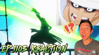 NEVER WAKE UP ZORO FROM HIS NAP [One Piece Ep. 1103 Reaction]