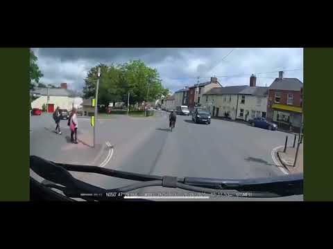 The cyclist - instant karma 😂