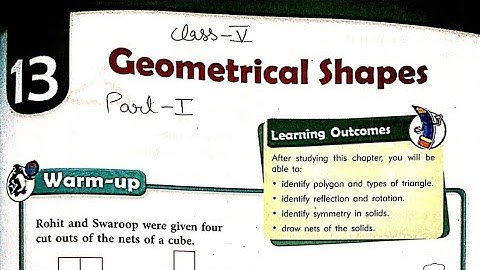 Class 5 Maths | Chapter 13 Geometrical Shapes Part 1 | mkd agrim academy