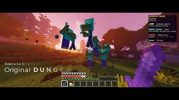 Original DUNGEON SWORD for your SERVER | ExecutableItems |  Minecraft