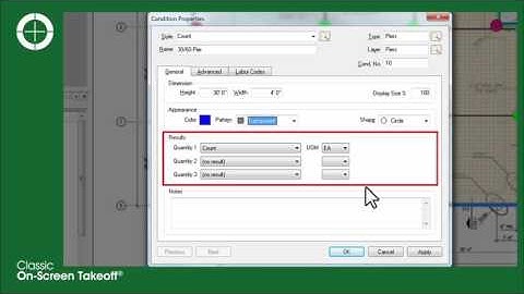 On-Screen Takeoff : Conditions & Zones - Creating Count Conditions