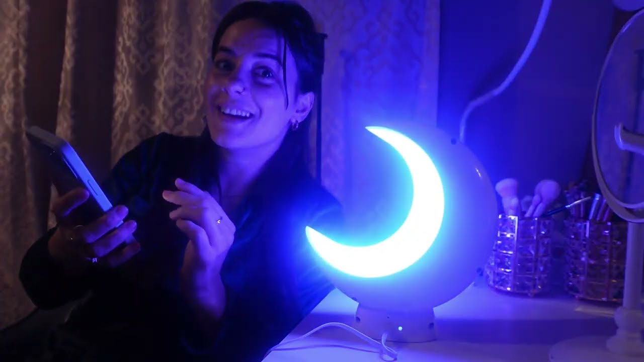 Unboxing Ecolor Moon Lamp - Cute and Smart 