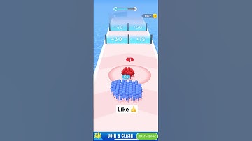 Count Masters Stickman Clash for IOS Android All levels, gameplay trailer, level 87 JSBSSB