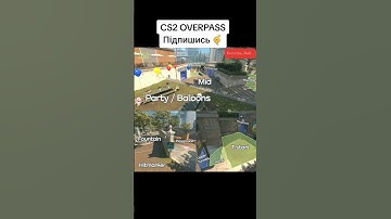 CS2 OVERPASS #counterstrike2 #cs2 #csgo #s1mple #ukraine #gameplay #counterstrike #україна