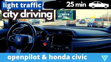 Openpilot City self-driving | Comma.ai