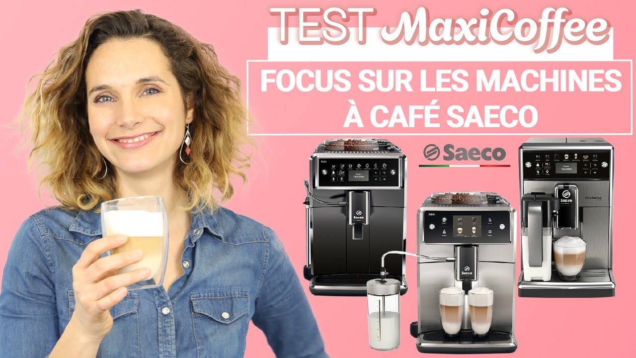 Machine à café Saeco professionnelle automatique avec broyeur intégré