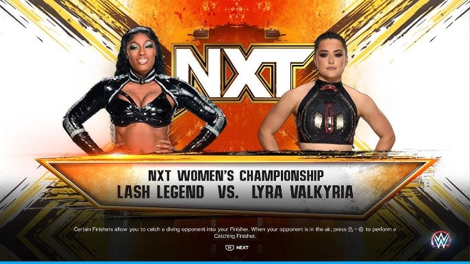 WWE 2K23 Lyra Valkyria Vs. Shotzi, NXT Women's Championship