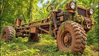 Full Missing for 30 Years, Finally Found – Full Restoration of a Vintage 3-Wheel Vehicle News