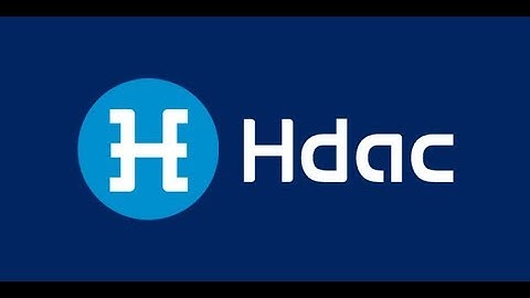 Hdac: The IoT Blockchain Network of Future