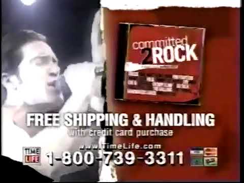 Time Life Committed 2 Rock CD ad | 2004