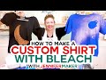 Make a Custom Shirt with Bleach!