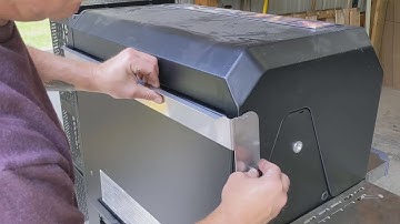 800 1050 damper install