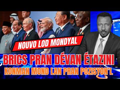 ÉTAZINI AMBA - BRICS PRÉSKÉ DOMINÉ - YON LOT LOD MONDYAL SOU PYÉ - POUVWA US FINI - ABNER GELIN
