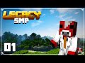 Legacy SMP - 01 - Our MULTIPLAYER SURVIVAL Adventure BEEGINS! | Survival Minecraft 1.15