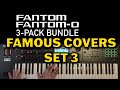 Roland fantom fantom0 famous covers 3 pack bundle  cover synth keyboard sound library